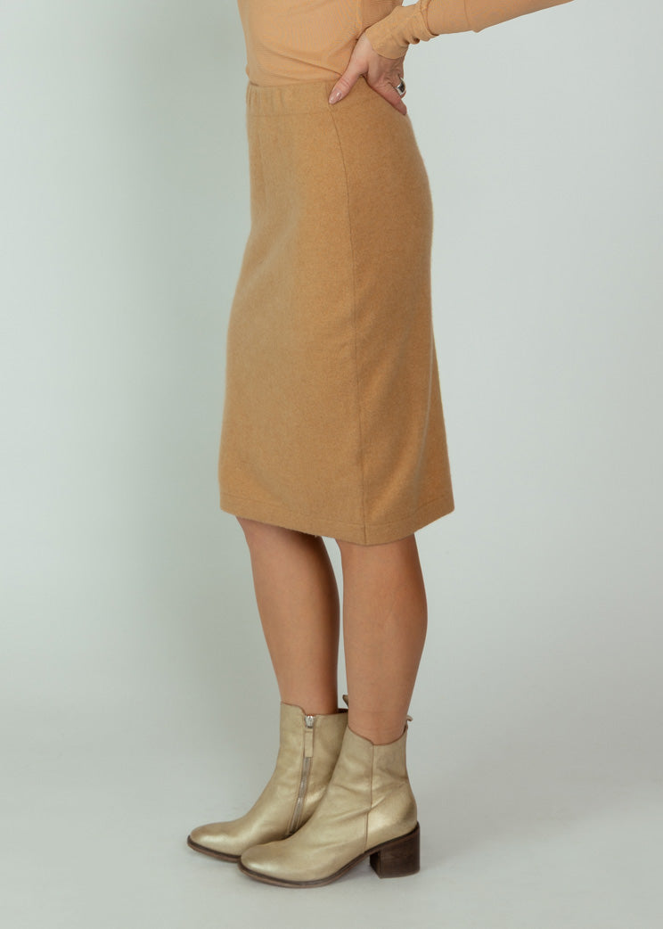 Brazeau Tricot Camel Royal John Skirt