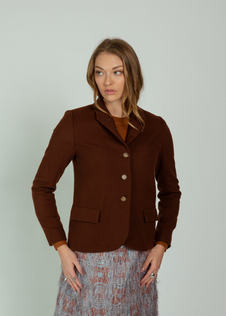 Mona Thalheimer Brown Marlene Blazer