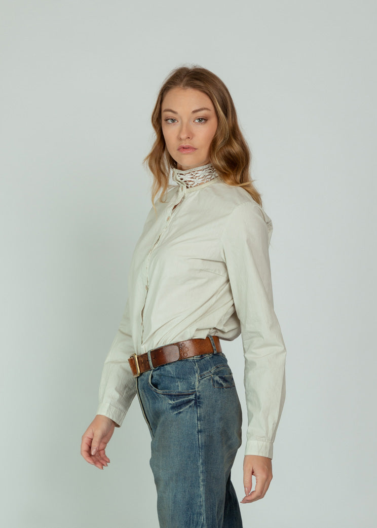 Hannoh Sand Cleo Cotton Shirt