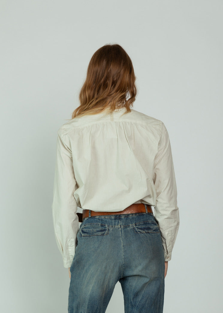 Hannoh Sand Cleo Cotton Shirt