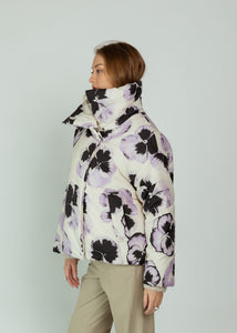 OOFWear Orchid Print Water Repellent Puffer Jacket – Baby & Company