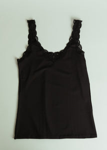 Only Hearts Black Declicious with Lace V-Neck Tank – Baby & Company