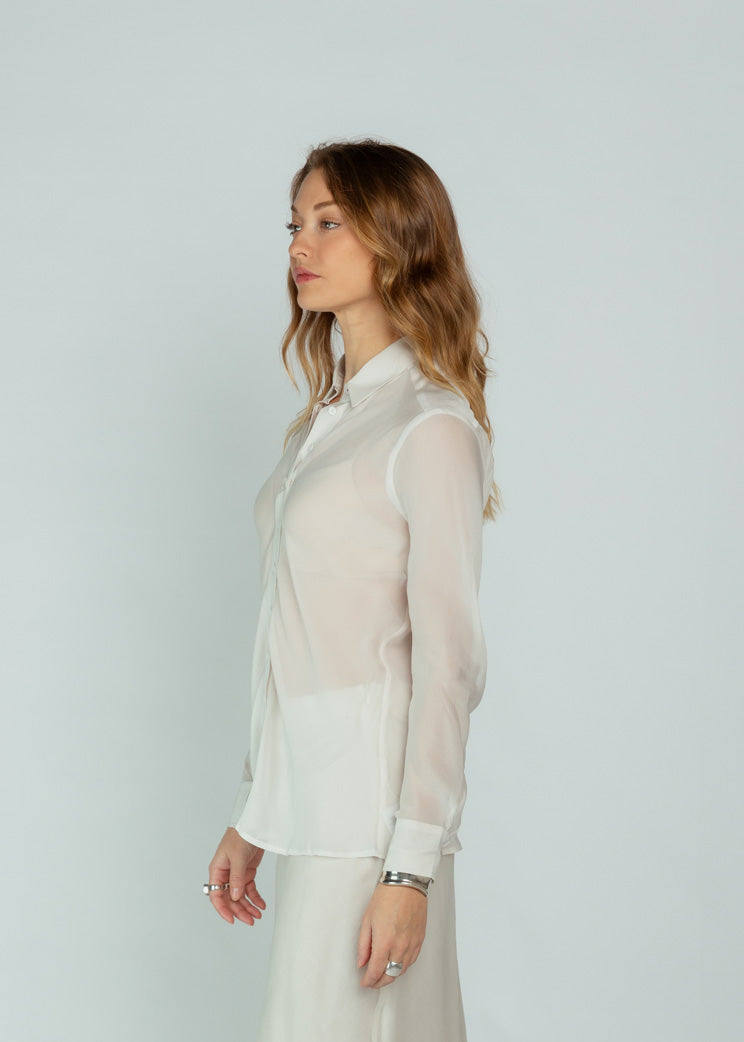 Brazeau Tricot Chiffon Lil Prince Blouse