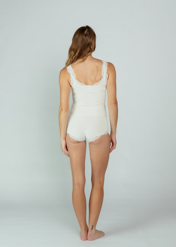 Only Hearts Black Delicious With Lace Hipster