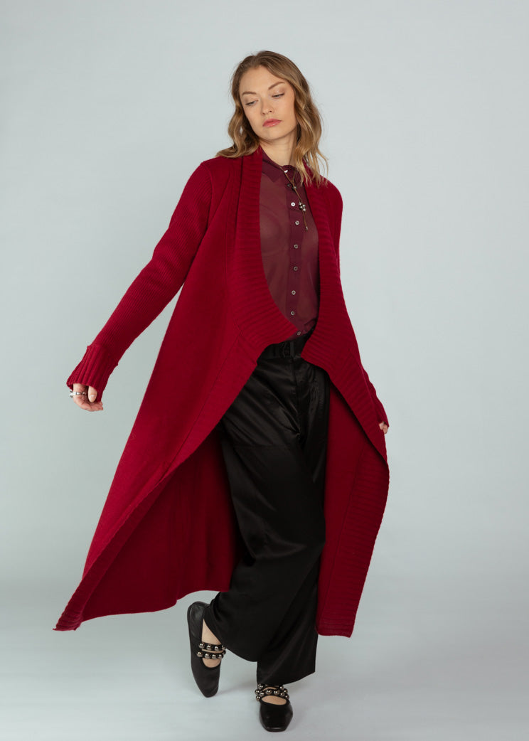 Brazeau Tricot Scarlette Royal Pub Cardigan