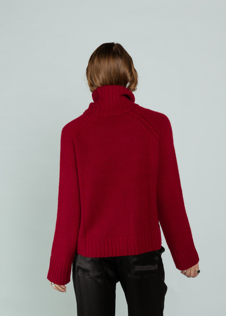 Brazeau Tricot Scarlette Chunky Turtleneck