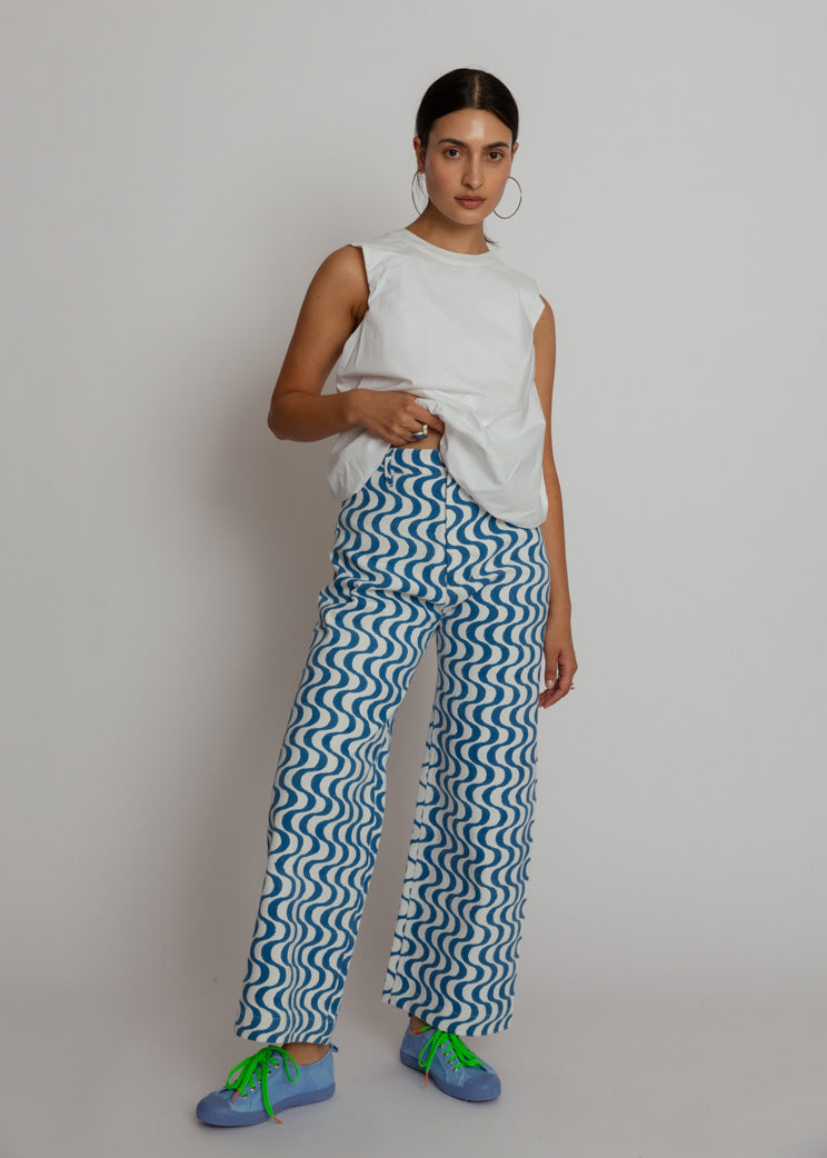 SZ Blockprints Wavy Print Disco Pants – Baby & Company