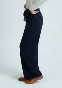 MJ Watson Navy Cashmere Pant