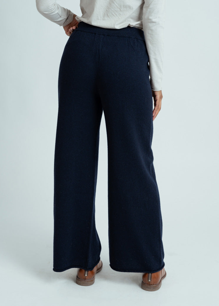 MJ Watson Navy Cashmere Pant