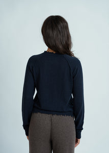 MJ Watson Navy Cardigan