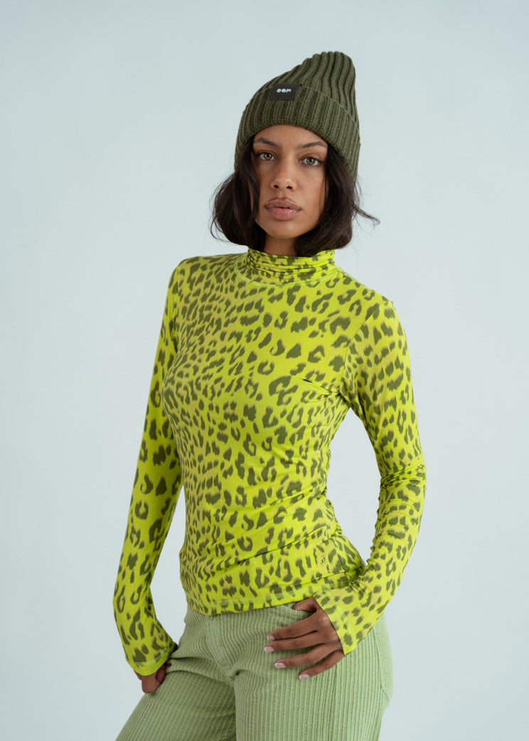 Bellerose Chartreuse Print Vinny Shirt