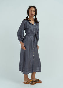ankle length peasant dress Tallulah Peasant Dress Aqua | Size XXS
