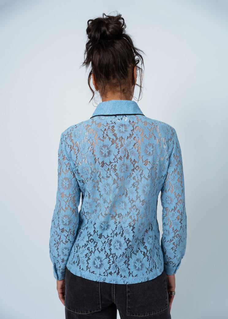 No. 6 Blue Anaise Top