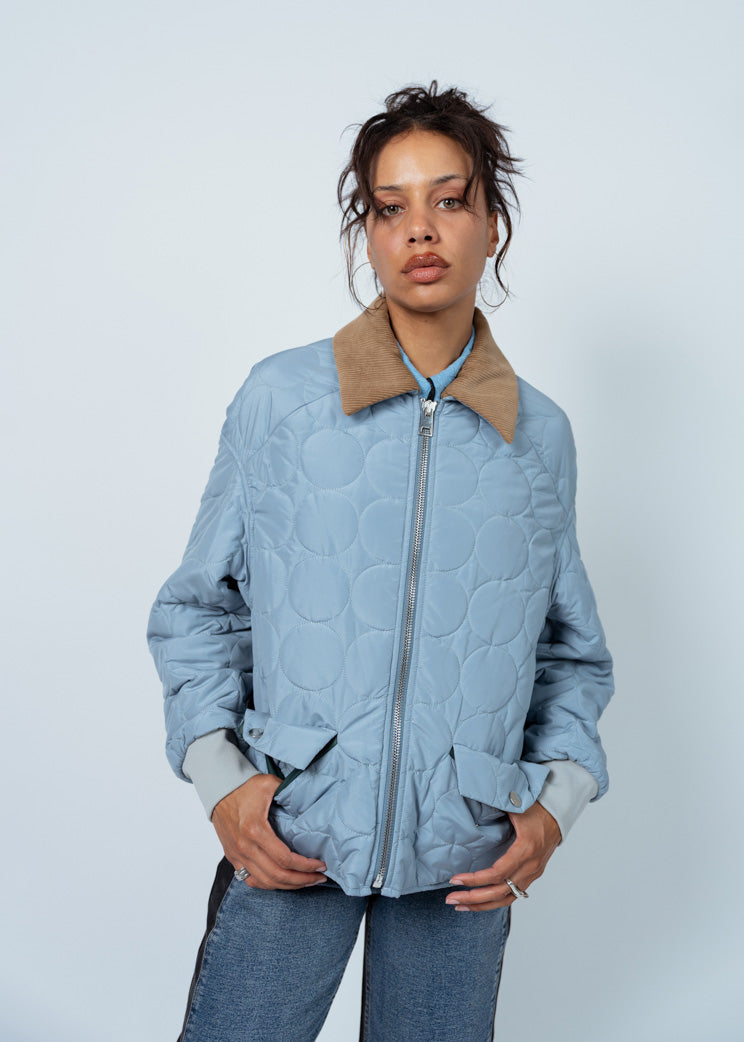 Tela Light Blue Bubble Jacket