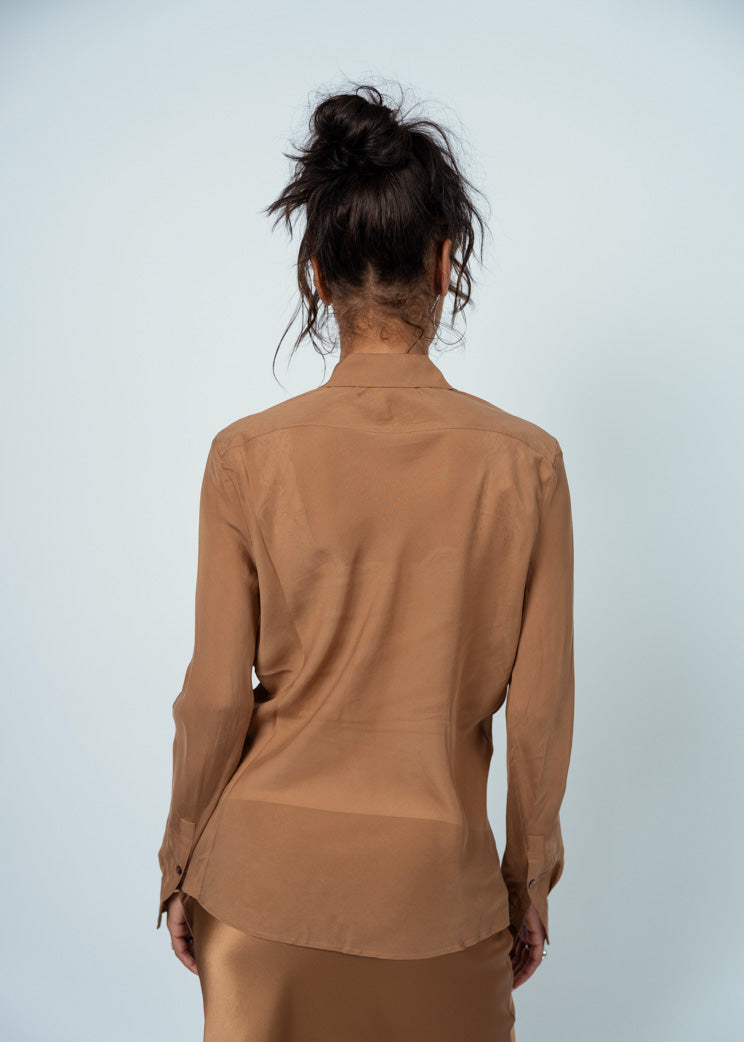 Brazeau Tricot Chestnut Lil Prince Blouse