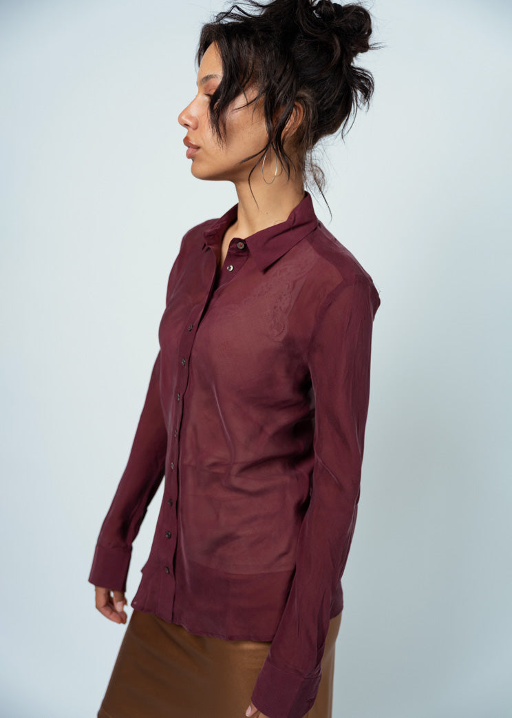 Brazeau Tricot Bordeaux Lil Prince Blouse