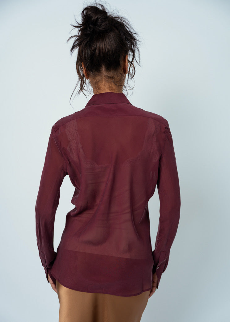 Brazeau Tricot Bordeaux Lil Prince Blouse