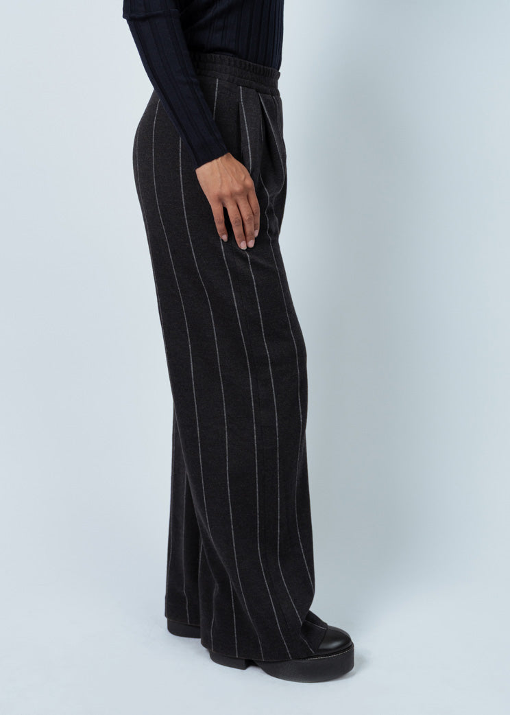 Odeeh Charcoal Wool Cotton Pant