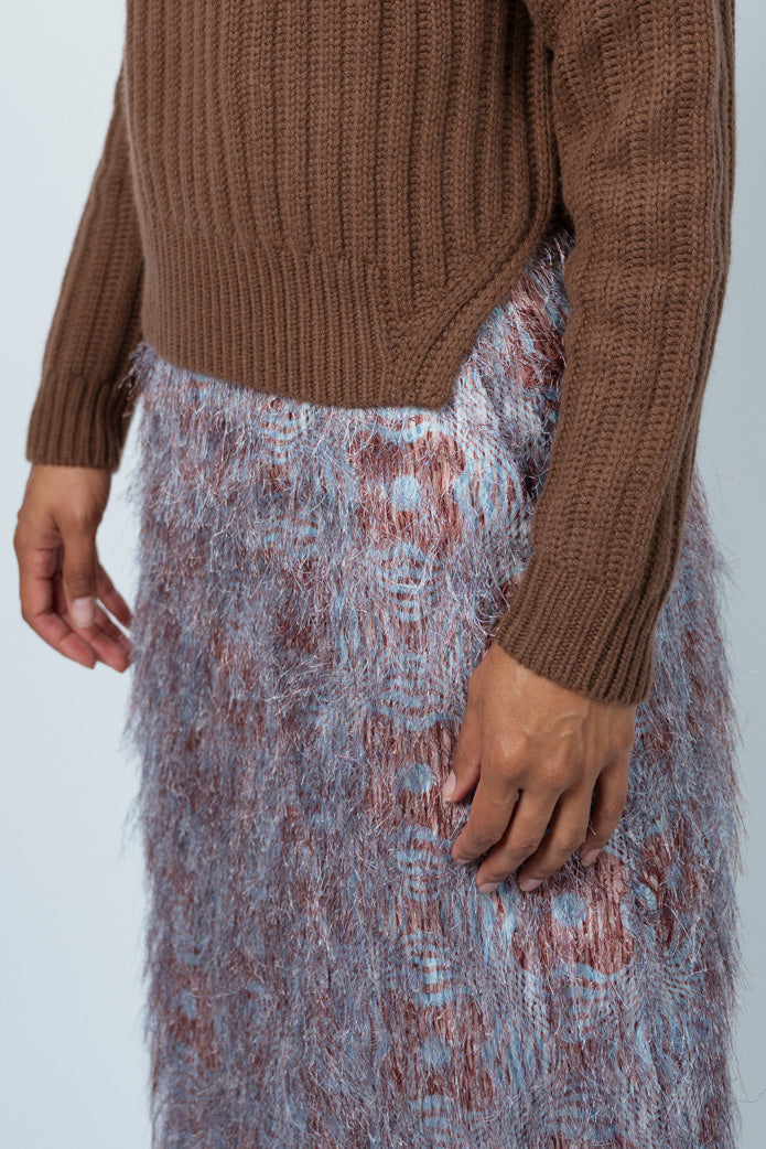 Odeeh Nordic Blue Skirt