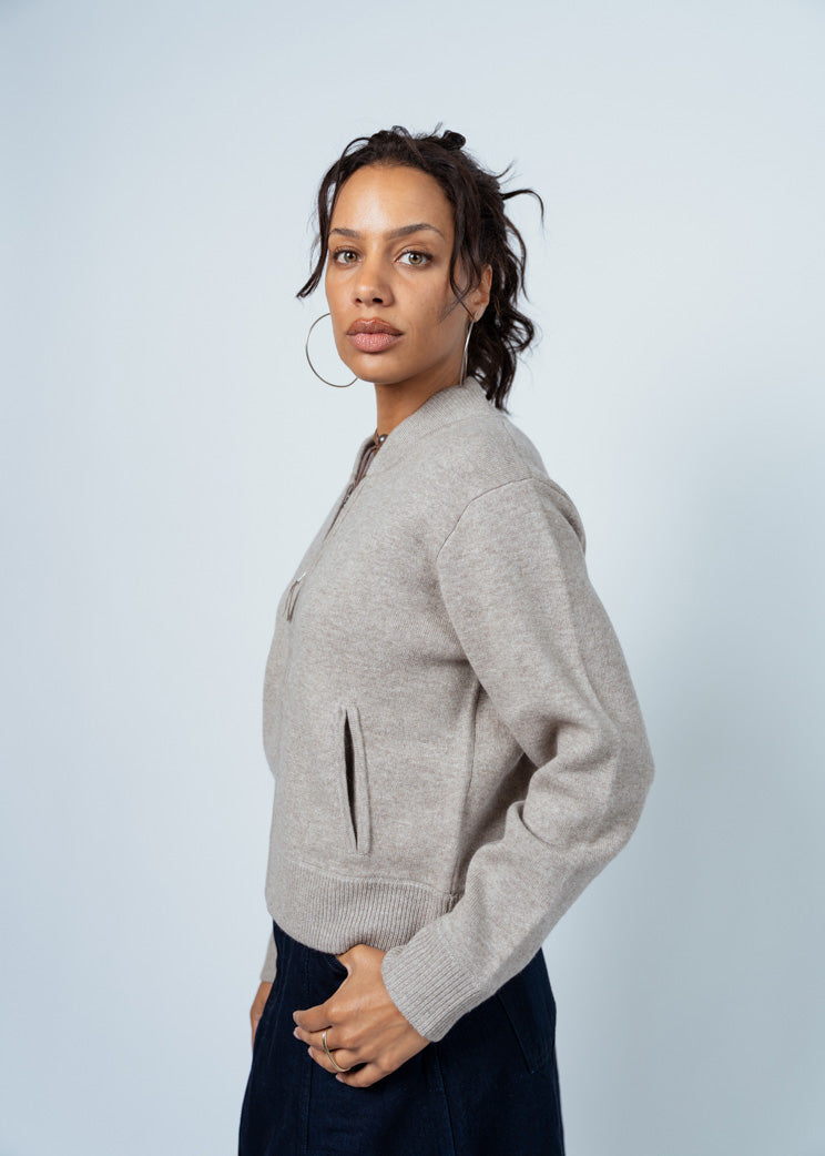 Allude Marble Royal Sweater Jacket