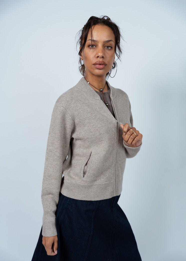 Allude Marble Royal Sweater Jacket