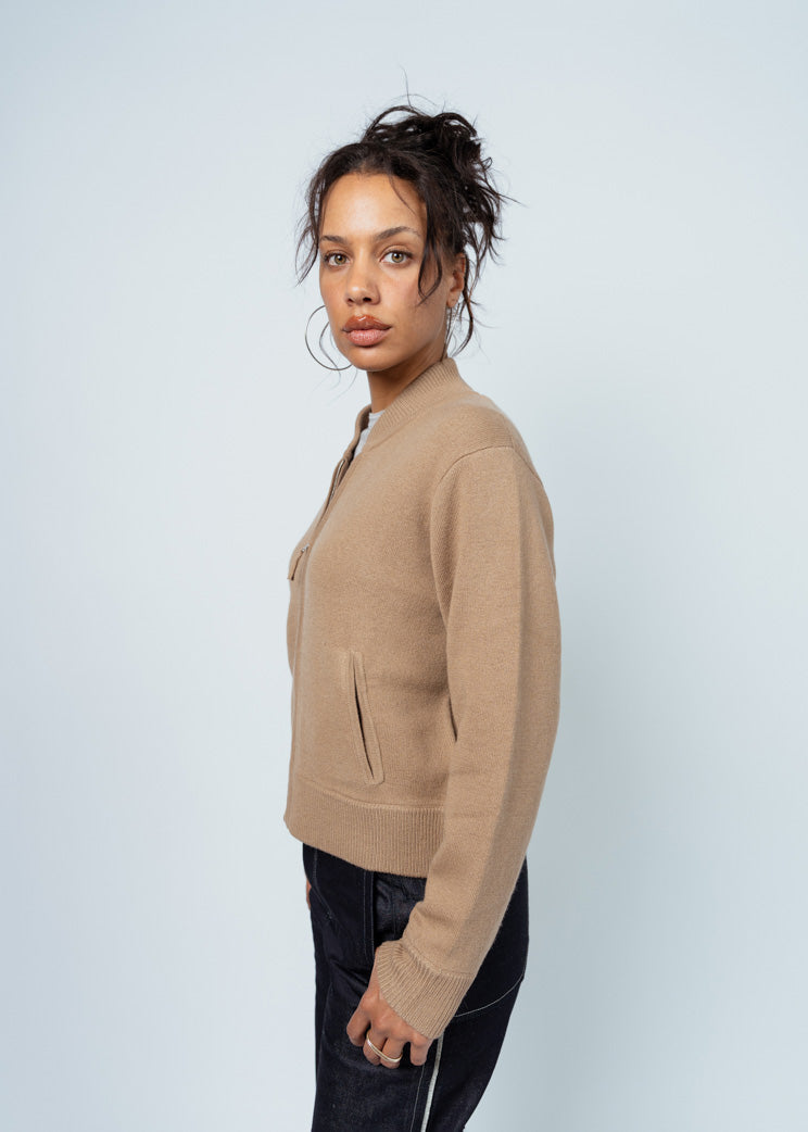 Allude Marble Sweet Pie Sweater Jacket