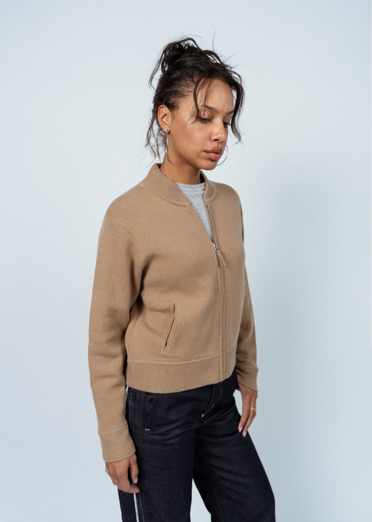 Allude Marble Sweet Pie Sweater Jacket