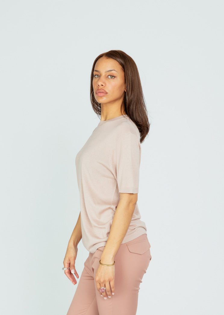 Brazeau Tricot Dune Big Tissue Knit Tee