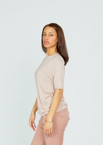 Brazeau Tricot Dune Big Tissue Knit Tee
