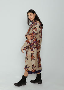 Smythe Floral Peaked Lapel Coat