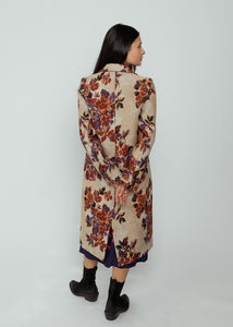 Smythe Floral Peaked Lapel Coat