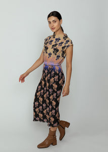 No. 6 Dip Dye Floral Julien Dress