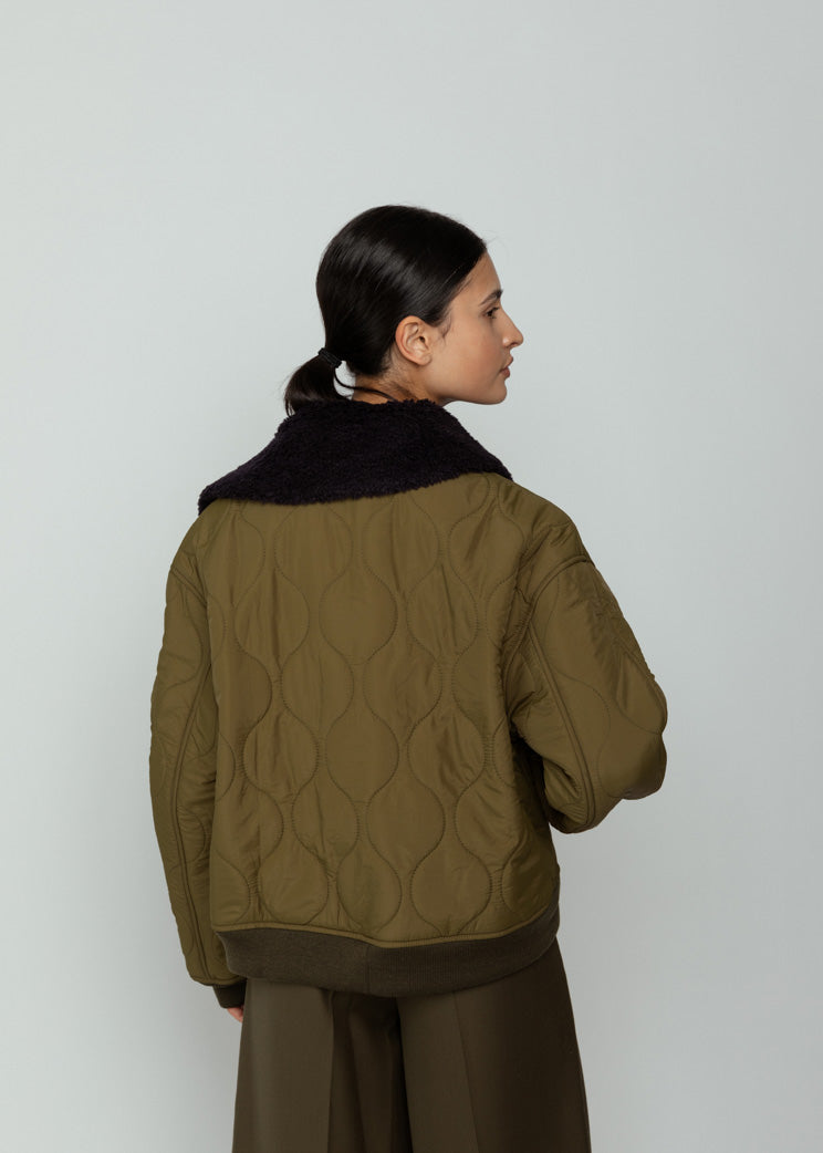 No. 6 Olive Landmark Jacket