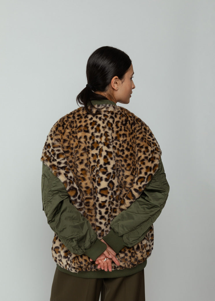 Bellerose Oversize Leopard Highway Jacket