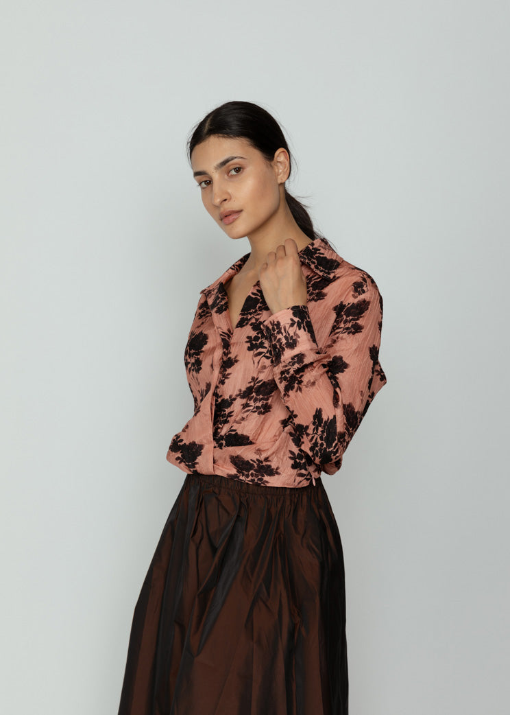 No. 6 Blush Shadow Lana Top