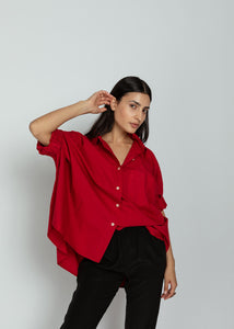 Aquarius Cocktail Rojo Le Shorty Shirt