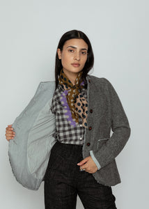 Hannoh Grey Tweed Veronika Jacket