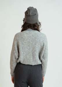 Bellerose Grey Asedi Zip Cardigan