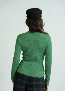 Bellerose Green Turtleneck Anoit Sweater