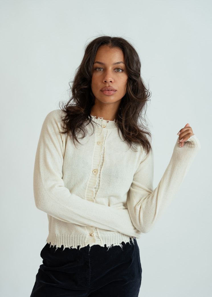 MJ Watson Natural Cardigan