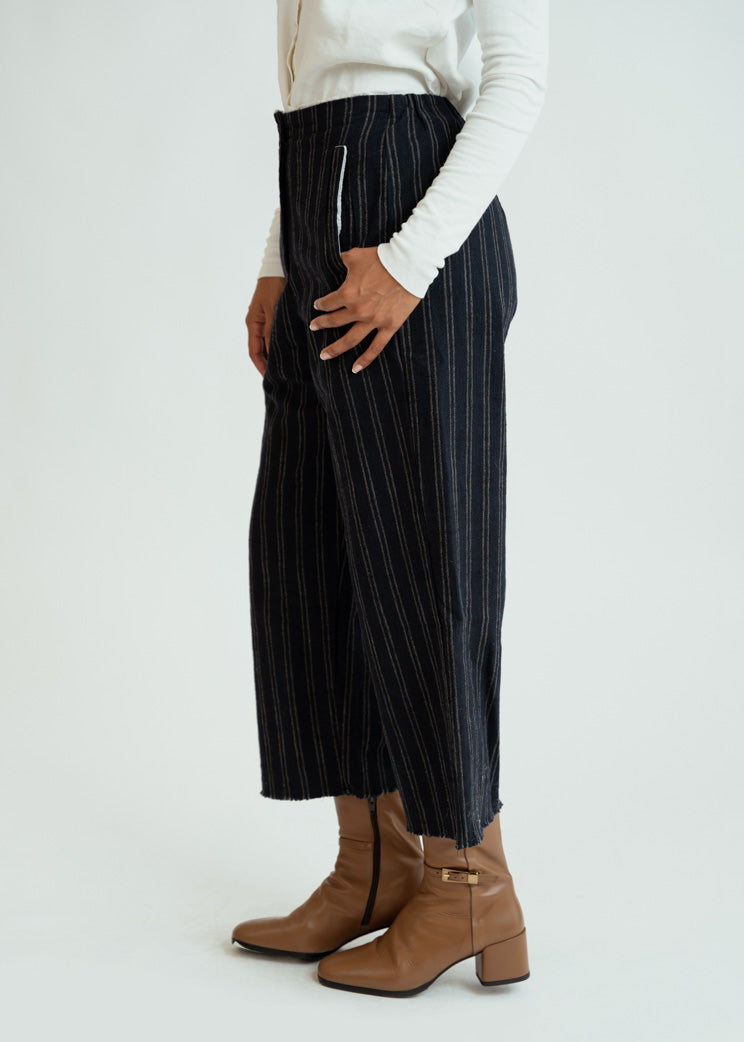 Hannoh Navy Stripe Petrissa Pant