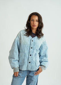 Bellerose Blue Bleach Koala Jacket