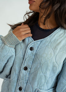 Bellerose Blue Bleach Koala Jacket