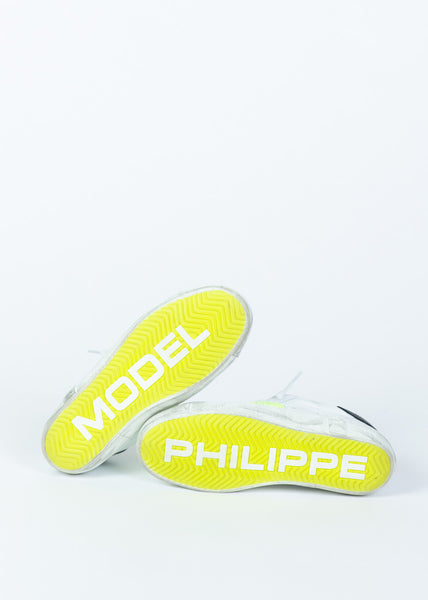Philippe Model PRLD Low Neon Sneaker