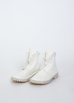 MOMA White Polacco Boot