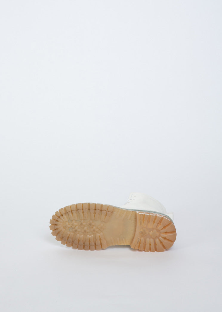 MOMA White Polacco Boot