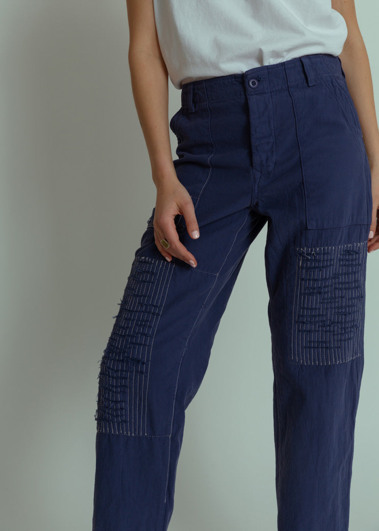 You The Brave You The Brave Indigo Baker Pant