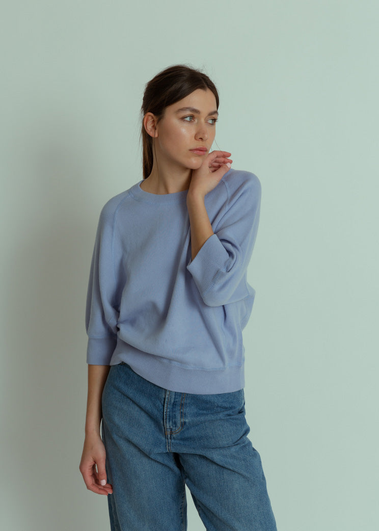 Bellerose Lavender Anglet Cotton Sweater